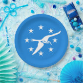 コーパスクリスティ市国旗(テキサス州) ペーパープレート (パーティー)