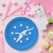 コーパスクリスティ市国旗(テキサス州) ペーパープレート (パーティー)