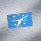 コーパスクリスティ旗付き名刺マグネット マグネット名刺 (インサイチュ)