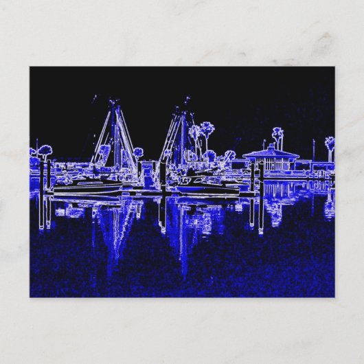 コーパスクリスティ湾で ポストカード (正面)