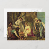 コーパスクリスティ， 1855 ポストカード (正面/裏面)