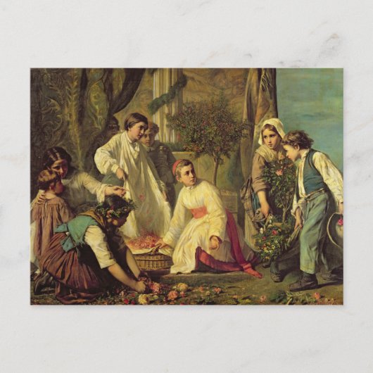 コーパスクリスティ， 1855 ポストカード (正面)