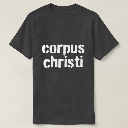コーパスクリスティ Tシャツ (デザイン正面)