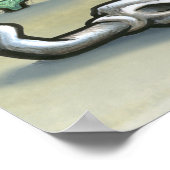 コーパスクリスティTXマップ ポスター (角)