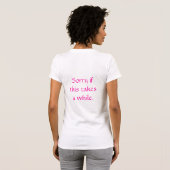 コーパス・クリスティのクーポンの女王 Tシャツ (裏面フル)