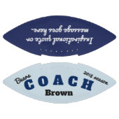 コーパーソナライズされたチ用フットボール – 感謝していお贈り物 アメリカンフットボール (パネル)