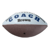 コーパーソナライズされたチ用フットボール – 感謝していお贈り物 アメリカンフットボール (回転270)