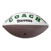 コーパーソナライズされたチ用フットボール – 感謝していお贈り物 アメリカンフットボール (回転270)