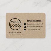 コーパーソナライズされたド付き注文サンキューカード 名刺 (正面)