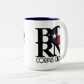 コーパ生まれスクリスティテキサス州15oz ツートーンマグカップ (正面右)