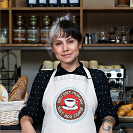 コーヒおもしろいエプロン スタンダードエプロン