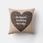 コーヒおもしろいーことわざ クッション (裏面)