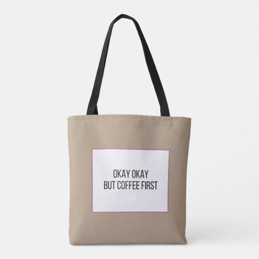 コーヒおもしろいーことわざ トートバッグ (裏面)