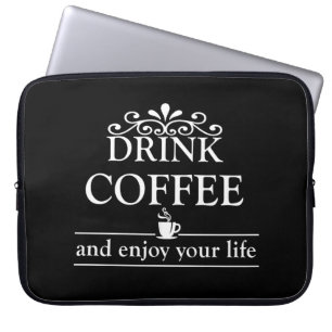 コーヒおもしろいーことわざ ラップトップスリーブ