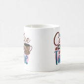 コーヒおもしろいーに関するマグカップ コーヒーマグカップ (中央)