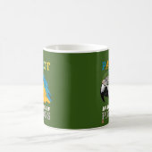 コーヒおもしろいーのマグカップ「オウム…」 コーヒーマグカップ (中央)