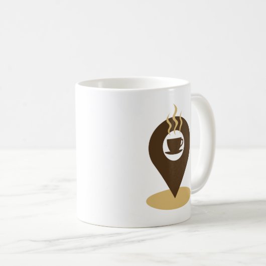 コーヒおもしろいーの場所アイコン コーヒーマグカップ (正面右)
