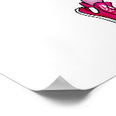 コーヒおもしろいーの妖精のポスター斑点 ポスター (角)