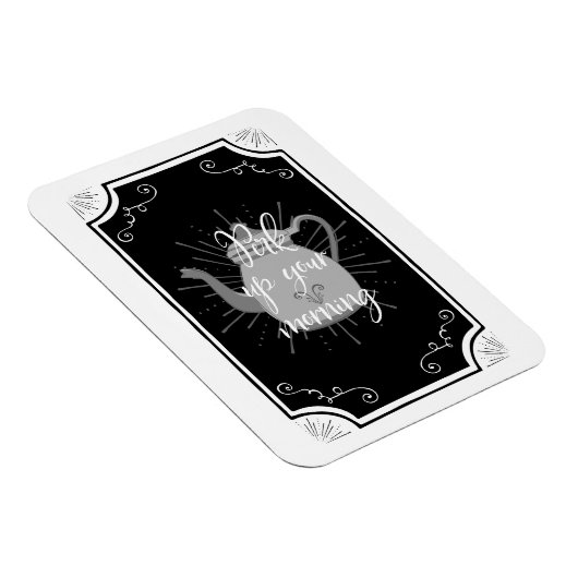 コーヒおもしろいーアンティークキッチンサイン マグネット (右側)