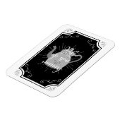 コーヒおもしろいーアンティークキッチンサイン マグネット (左側)