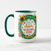 コーヒおもしろいーカオストレンディー刺激スタイリッシュ マグカップ (左)