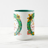 コーヒおもしろいーカオストレンディー刺激スタイリッシュ マグカップ (中央)