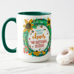 コーヒおもしろいーカオストレンディー刺激スタイリッシュ マグカップ