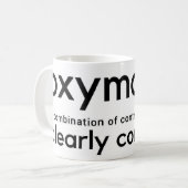 コーヒおもしろいーカップマグカップ コーヒーマグカップ (正面左)