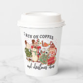コーヒおもしろいークリスマス応援パーティー 紙コップ (正面)