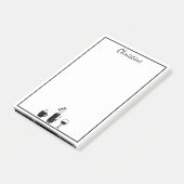 コーヒおもしろいーゴルフワパーソナライズされたインポストイット ポストイット (アングル)