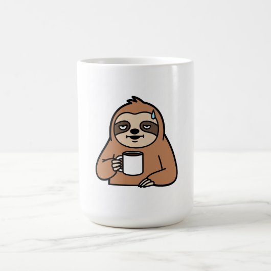 コーヒおもしろいースロスTシャツ | My Spirit Animal is a コーヒーマグカップ (中央)