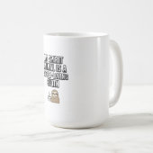 コーヒおもしろいースロスTシャツ | My Spirit Animal is a コーヒーマグカップ (正面右)