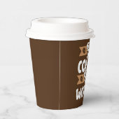 コーヒおもしろいーバーワードアート 紙コップ (右)