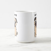 コーヒおもしろいープマグカップ後のコーヒー前 コーヒーマグカップ (中央)