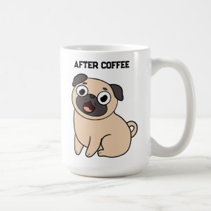 コーヒおもしろいープマグカップ後のコーヒー前 コーヒーマグカップ