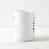 コーヒおもしろいーマグカップ11oz、私は生き延び別の会議 コーヒーマグカップ (中央)