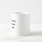 コーヒおもしろいーマグカップ – コーヒー最初の姦淫2 コーヒーマグカップ (中央)