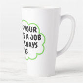 コーヒおもしろいーマググ カフェラテマグ (右)