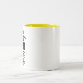 コーヒおもしろいーマググ ツートーンマグカップ (中央)