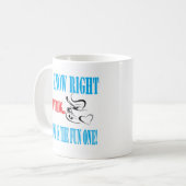 コーヒおもしろいーマググ |正しいまたは間違ったマグカップ | コーヒーマグカップ (正面左)