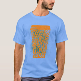 コーヒおもしろいーマググ Tシャツ