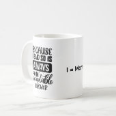 コーヒおもしろいーマグ、コーヒパーソナライズされたーマグ コーヒーマグカップ (正面左)