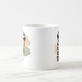 コーヒおもしろいーマグ – 常にコーヒー時間ギフト モーフィングマグカップ (中央)