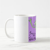 コーヒおもしろいーマグ – 火曜日!コーヒー好き コーヒーマグカップ (左)