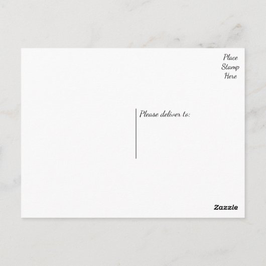 コーヒおもしろいー中毒カフェイン引用文ハローラブ ポストカード (裏面)