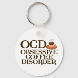 コーヒおもしろいー中毒 キーホルダー