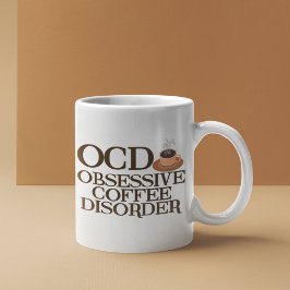 コーヒおもしろいー中毒 コーヒーマグカップ