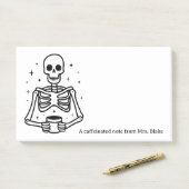 コーヒおもしろいー好きのダークユーモア ポストイット (デスク)