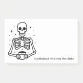 コーヒおもしろいー好きのダークユーモア ポストイット (正面)