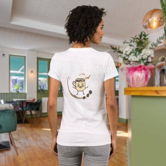 コーヒおもしろいー好き日はコーヒーの方が良い Tシャツ